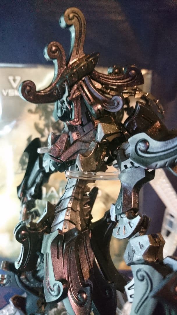 ファイブスター物語 完成品 ボークス ＶＳＭＳ 破裂の人形 黒騎士セット