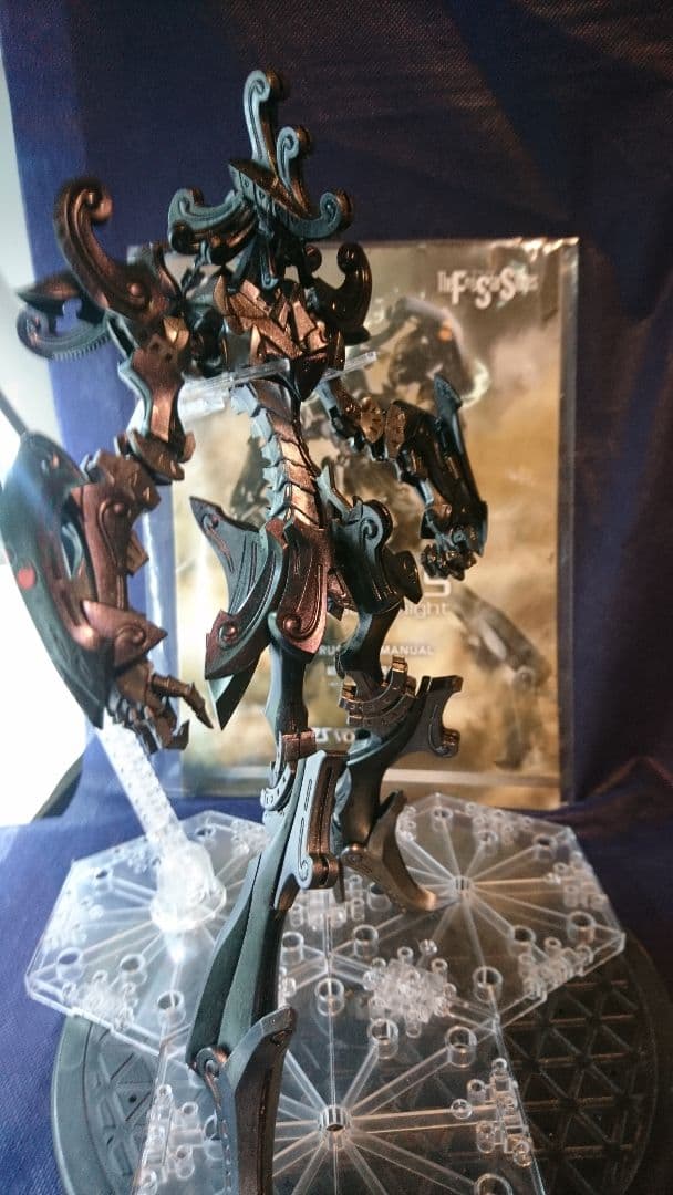 ファイブスター物語 完成品 ボークス ＶＳＭＳ 破裂の人形 黒騎士セット