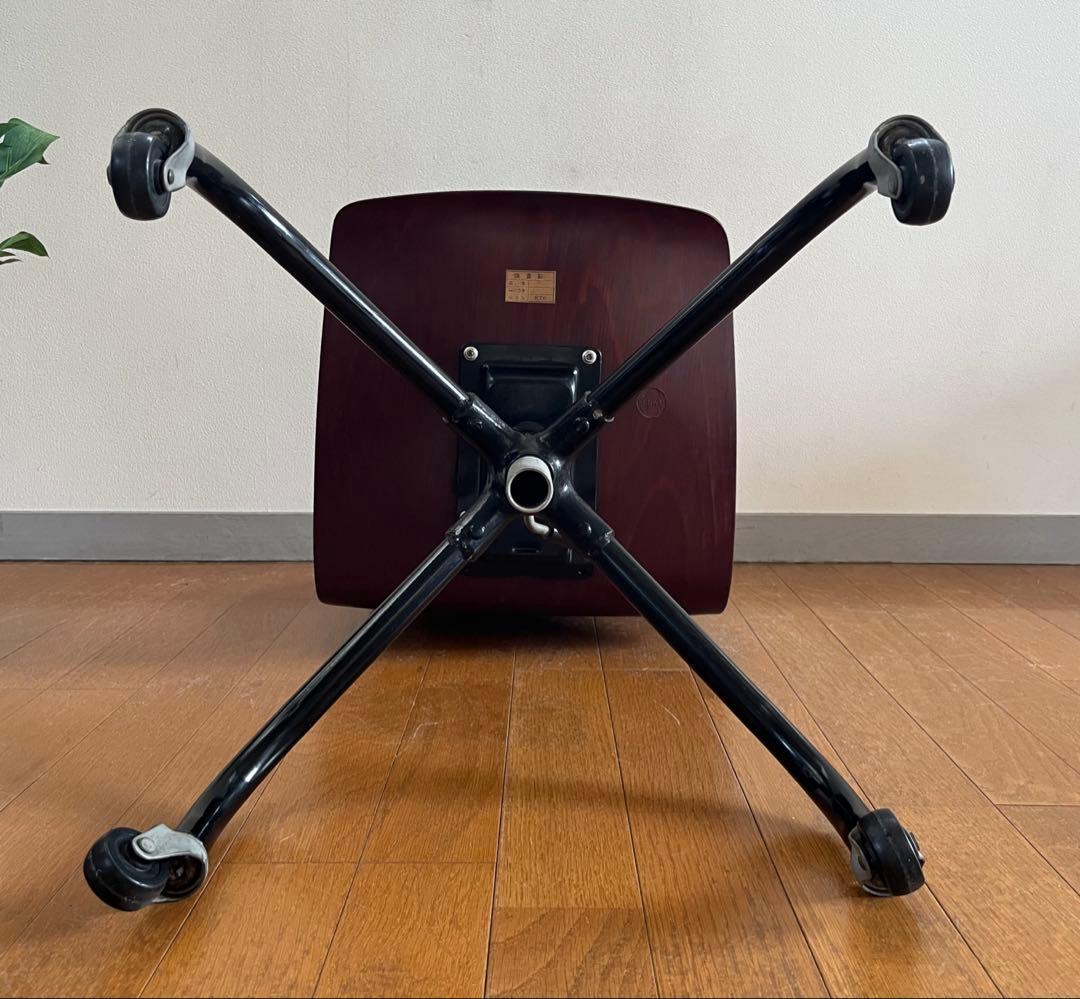 ヴィンテージ　ドイツ　パグホルツ　プライウッドチェア　ミッドセンチュリー　モダン