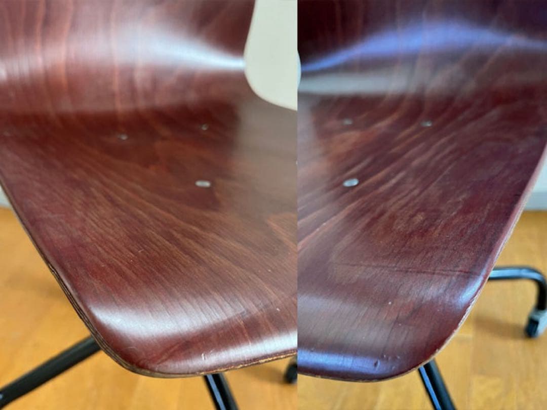 ヴィンテージ　ドイツ　パグホルツ　プライウッドチェア　ミッドセンチュリー　モダン