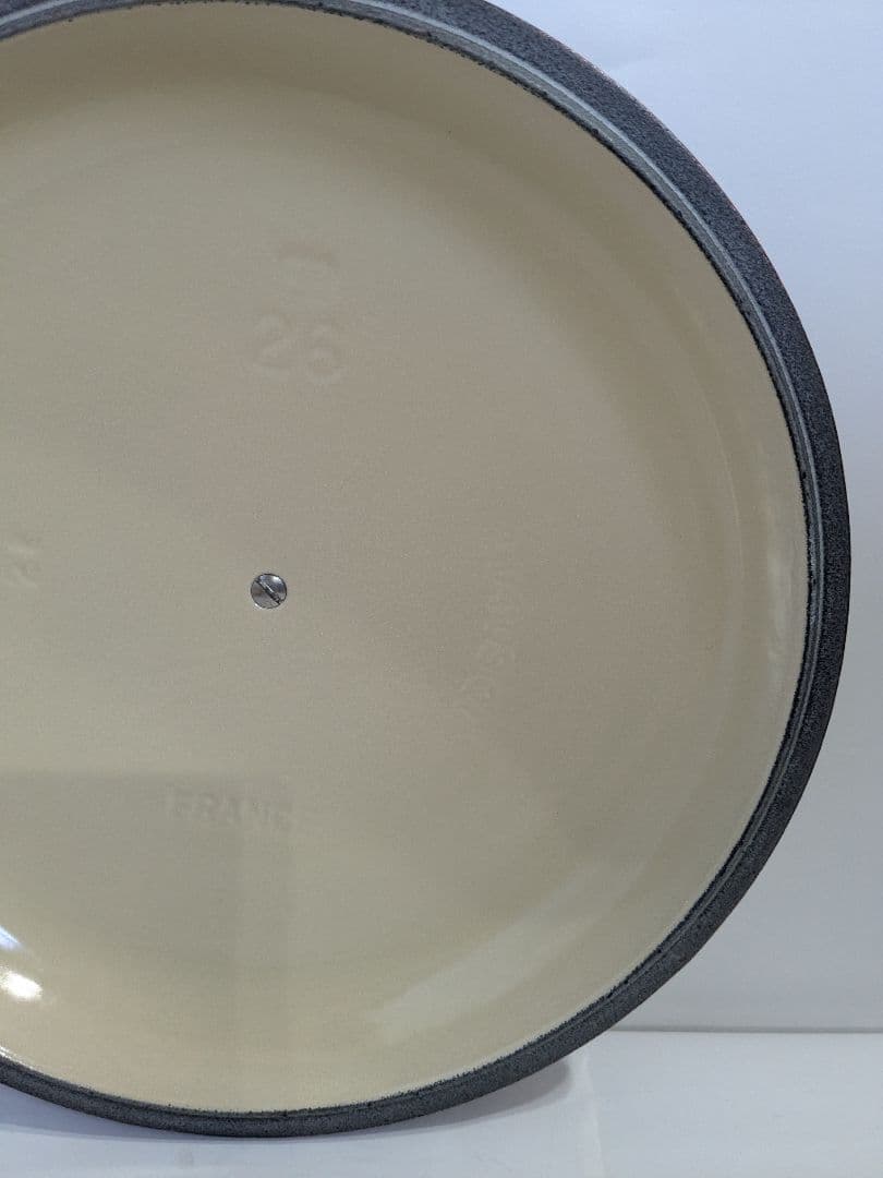 ル・クルーゼ　キャセロール　チェリーレッド　26cm