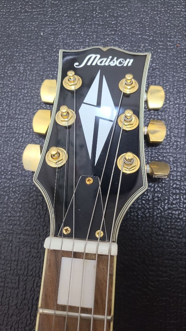 maison メイソン　エレキギター ブラック　左利き　レフティ