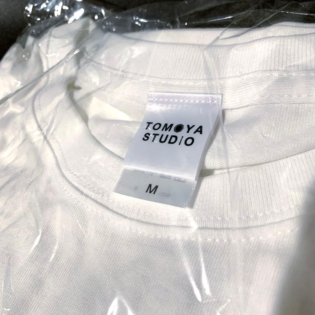 新品、未使用！TOMOYA STUDIO Tシャツ ホワイト M