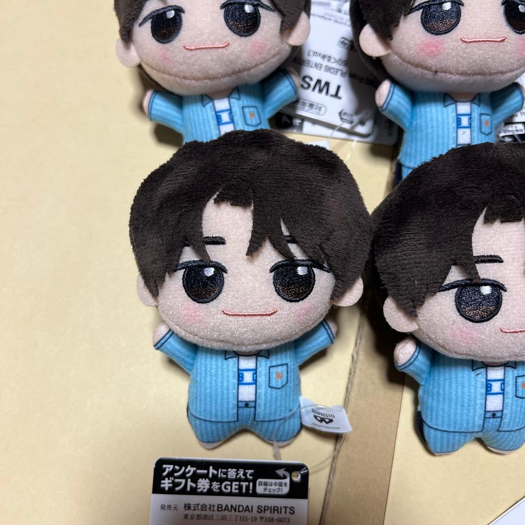 ナムコ限定 TWS トゥアス ちびぐるみ SHINYU シニュ 9個セット