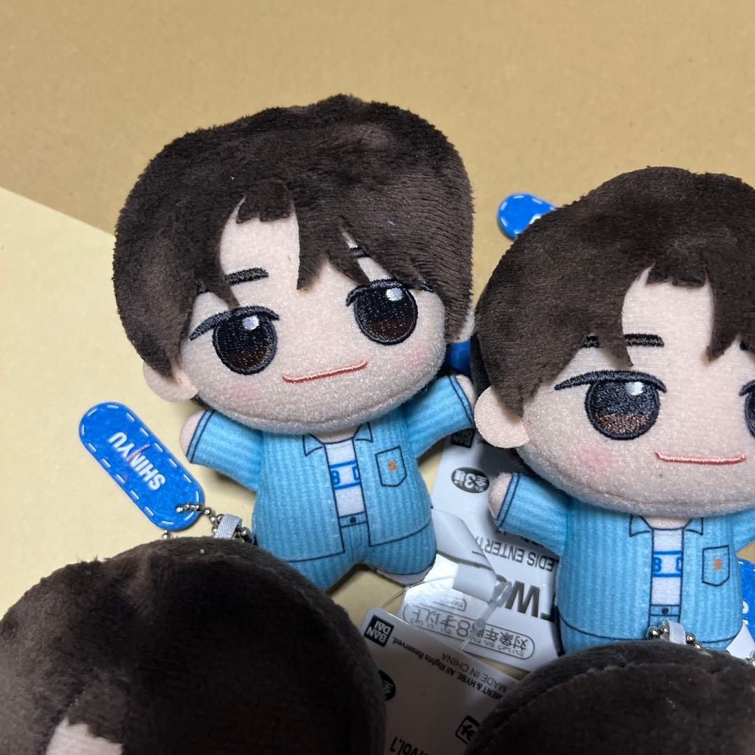 ナムコ限定 TWS トゥアス ちびぐるみ SHINYU シニュ 9個セット