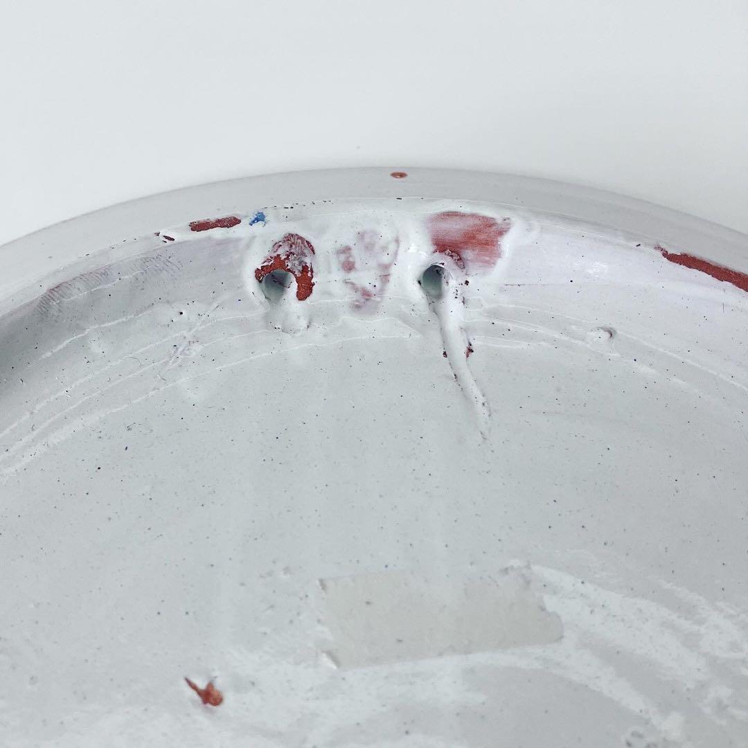 スペイン　グラナダ焼　陶器　プレート　古物　民芸　蚤の市　ブロカント　古道具