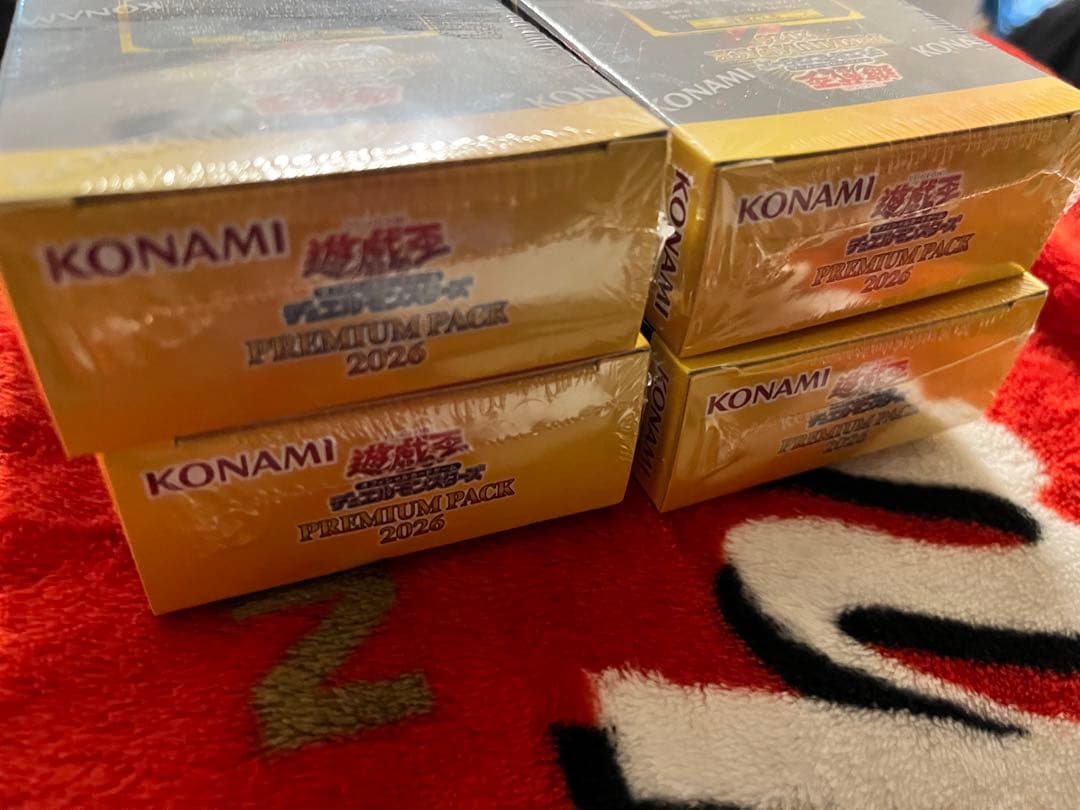 ジャンプフェスタ遊戯王OCG プレミアムパック 2026 4BOX シュリンク付