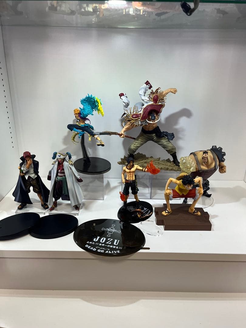 ワンピース　フィギュア　一番くじBATTLEフィギュア　白ひげ　7体セット