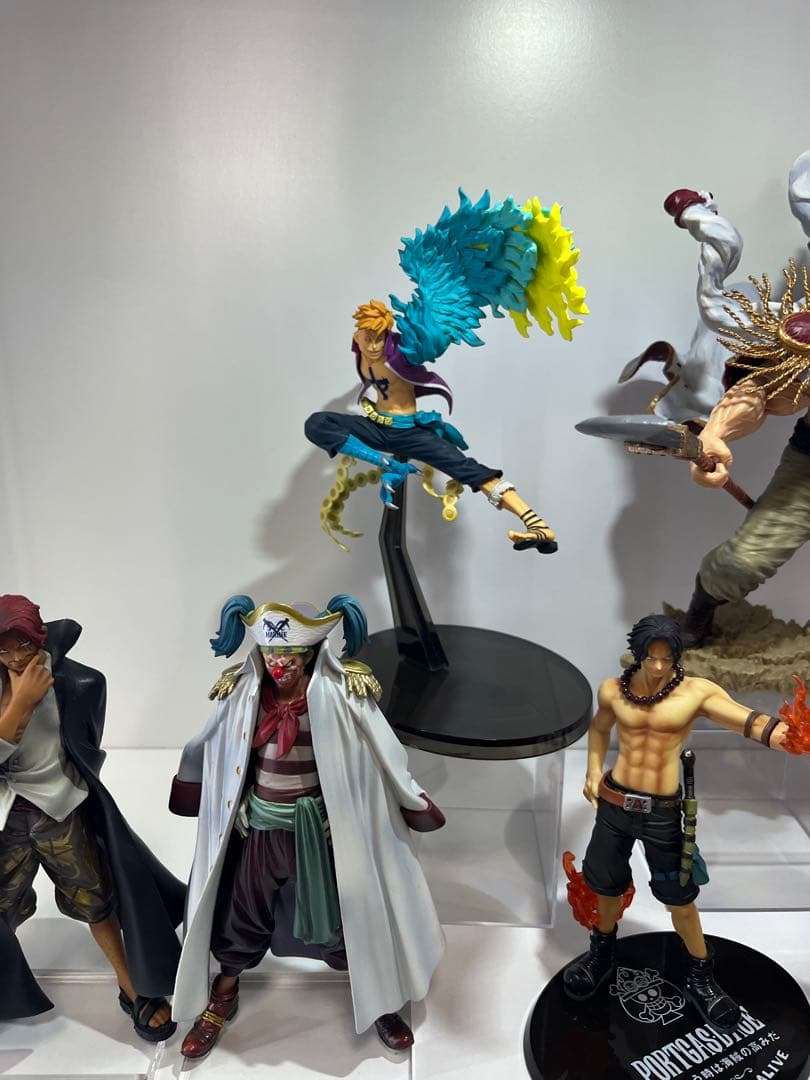ワンピース　フィギュア　一番くじBATTLEフィギュア　白ひげ　7体セット