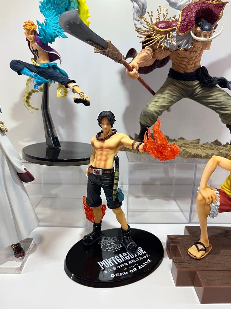 ワンピース　フィギュア　一番くじBATTLEフィギュア　白ひげ　7体セット