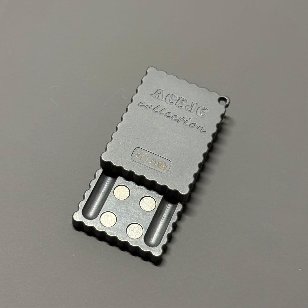 「正規品」ACEdc Stamp ジルコニウム+モクメ製　フィジェットトイ　絶版