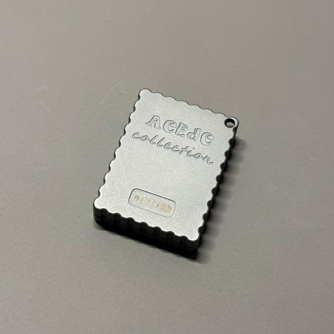 「正規品」ACEdc Stamp ジルコニウム+モクメ製　フィジェットトイ　絶版