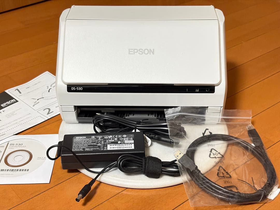 EPSON エプソン★スキャナー DS-530 付属品有り　良品
