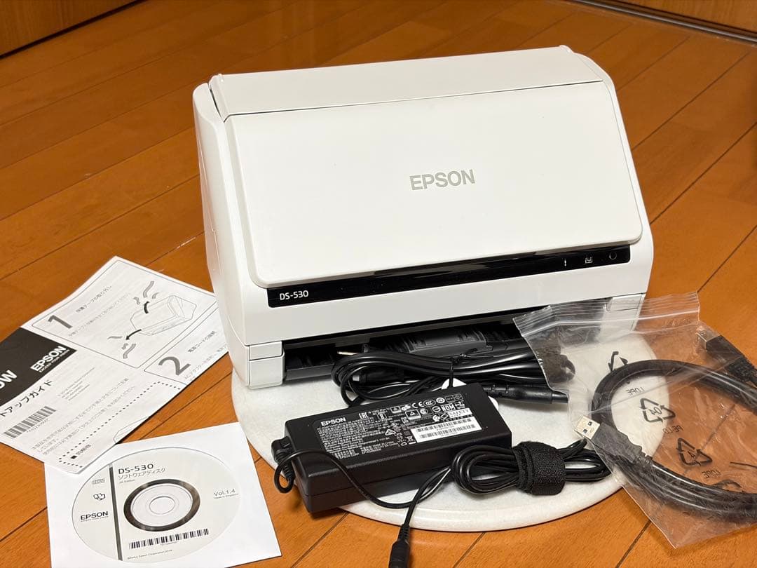 EPSON エプソン★スキャナー DS-530 付属品有り　良品