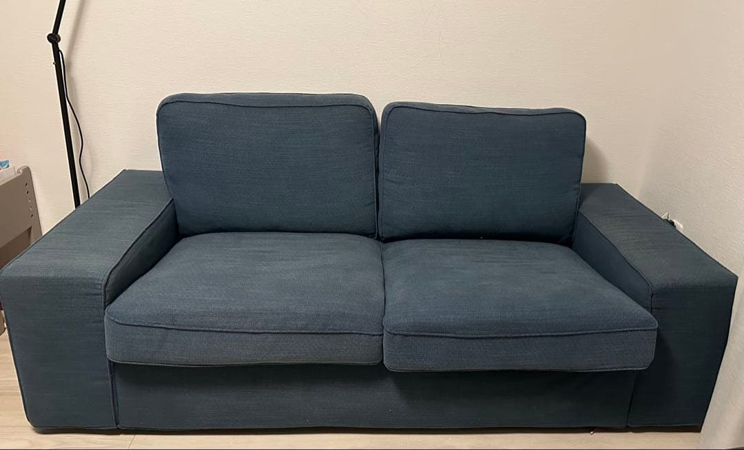 すなちゃん　IKEA KIVIK シーヴィク 2人掛け ソファ