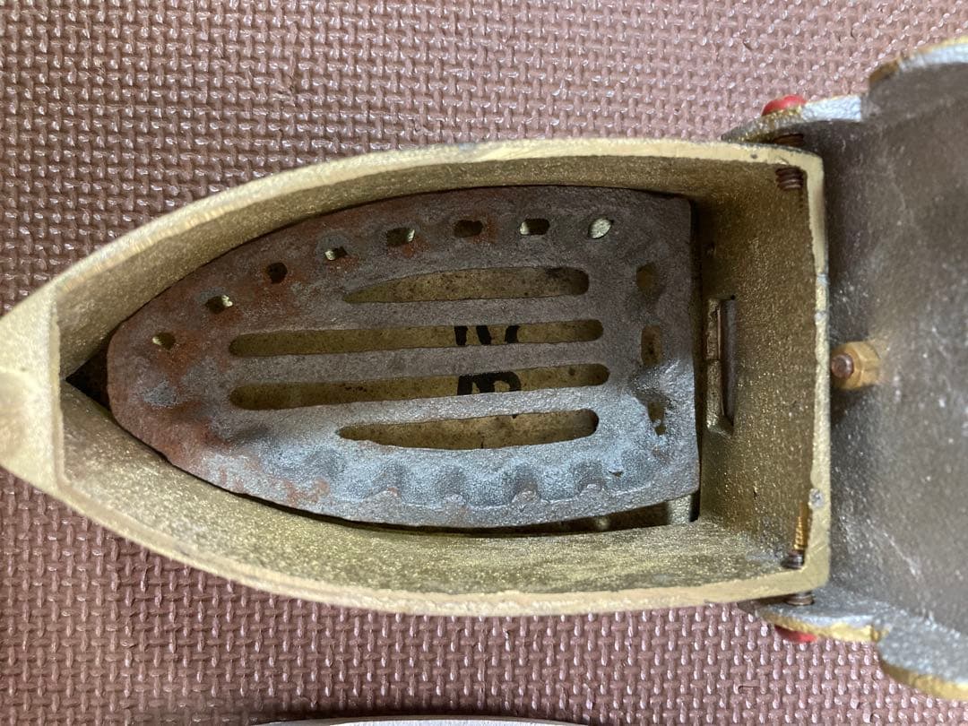 【美品】炭火アイロン　昭和レトロ