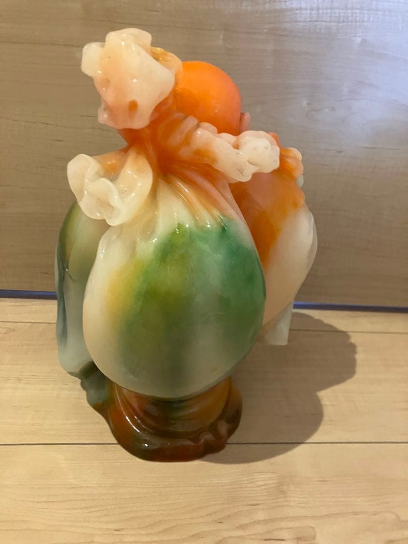 七福神 布袋尊 布袋様 置物 縁起物 開運 高さ約25cm 重さ4.6kg