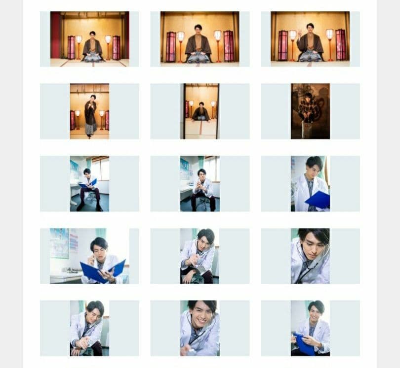 【FC限定商品】高野洸 デイリーフォト ブロマイド 2020年1月