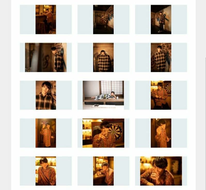 【FC限定商品】高野洸 デイリーフォト ブロマイド 2020年1月