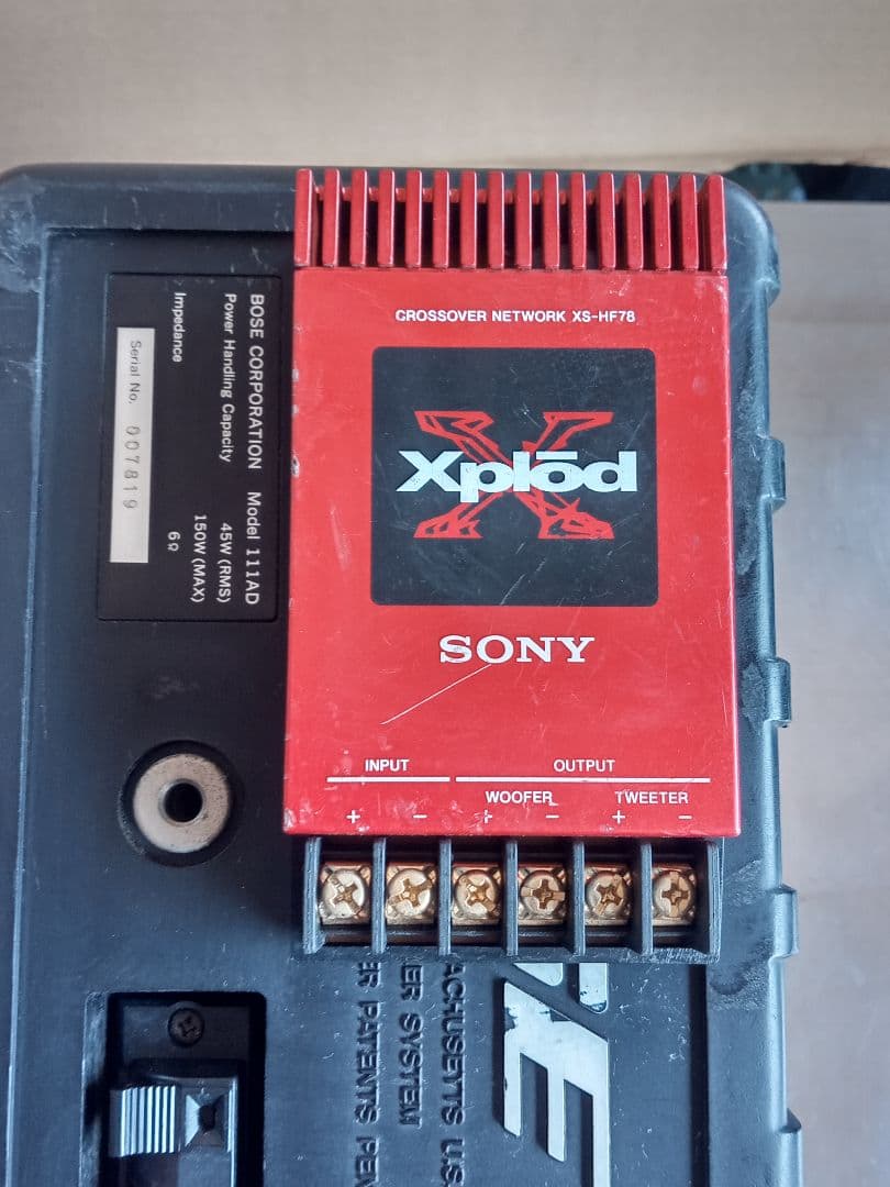 【動作確認済】BOSE 111AD スピーカー