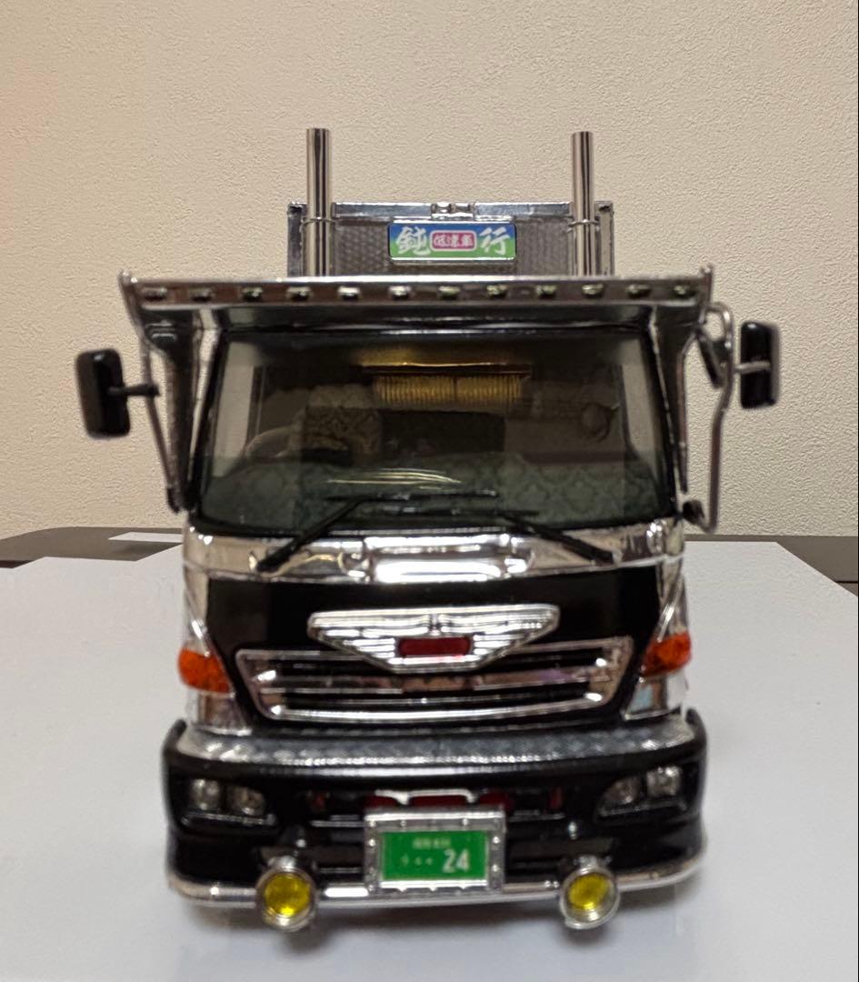 デコトラプラモデル　1/32 日野　レンプロ　完成品