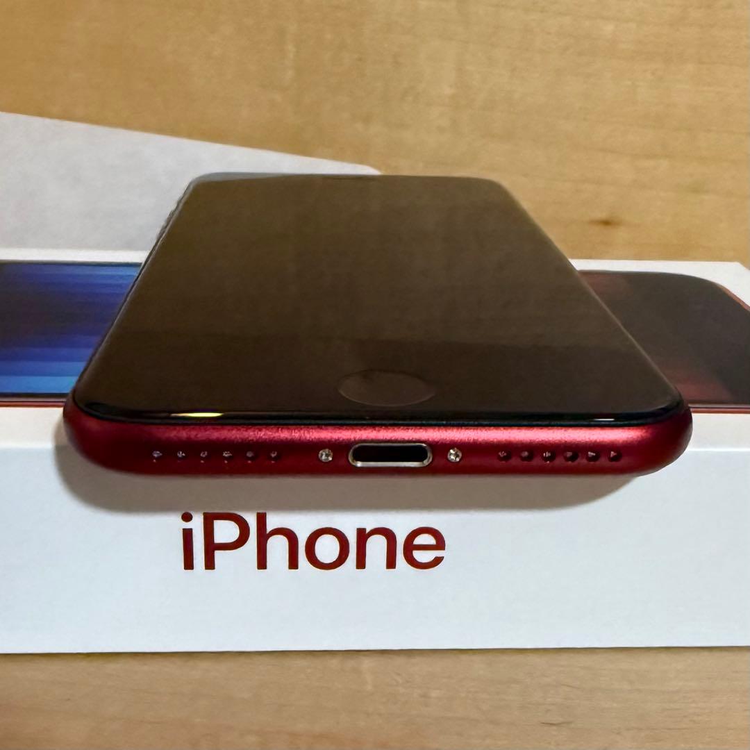 【新品】iPhone SE 第3世代 128GB RED SIM FREE