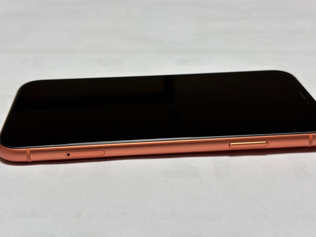 Apple iPhone XR 64GB オレンジバッテリー81%