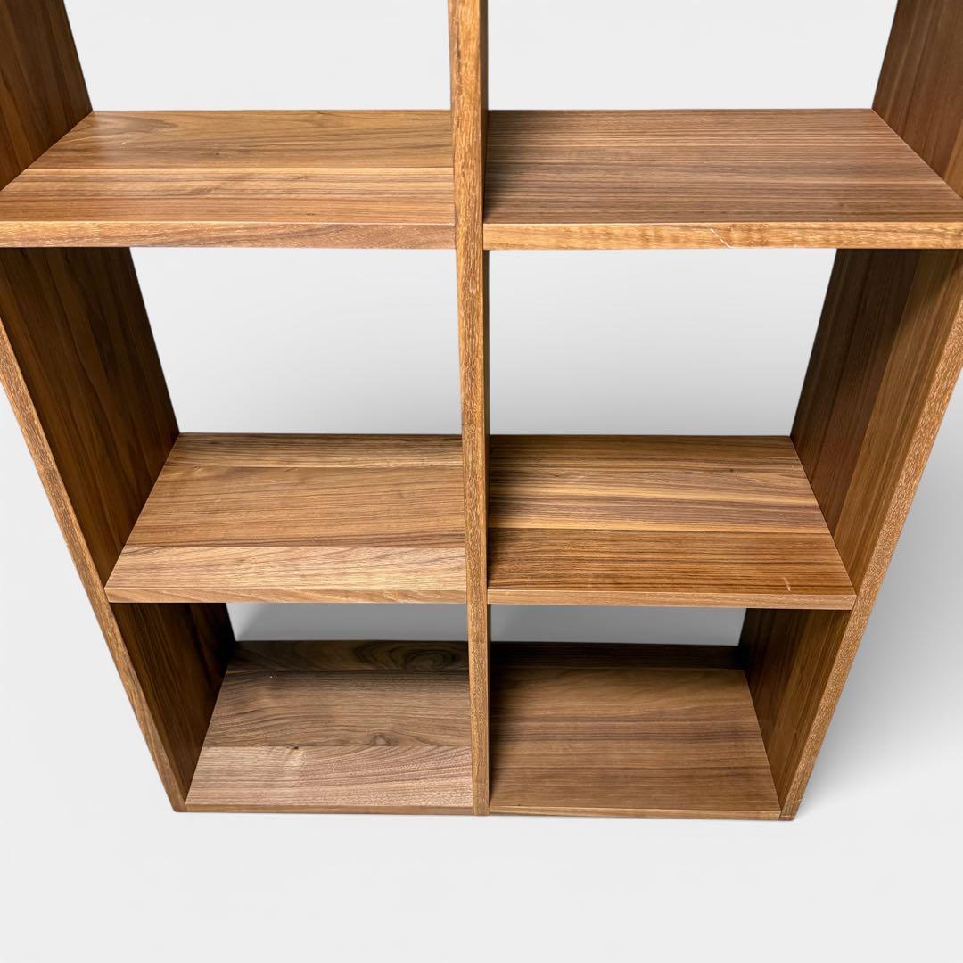 無印良品 スタッキングシェルフ 3段・2列　ウォールナット　MUJI 北欧