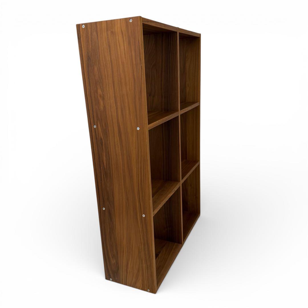 無印良品 スタッキングシェルフ 3段・2列　ウォールナット　MUJI 北欧