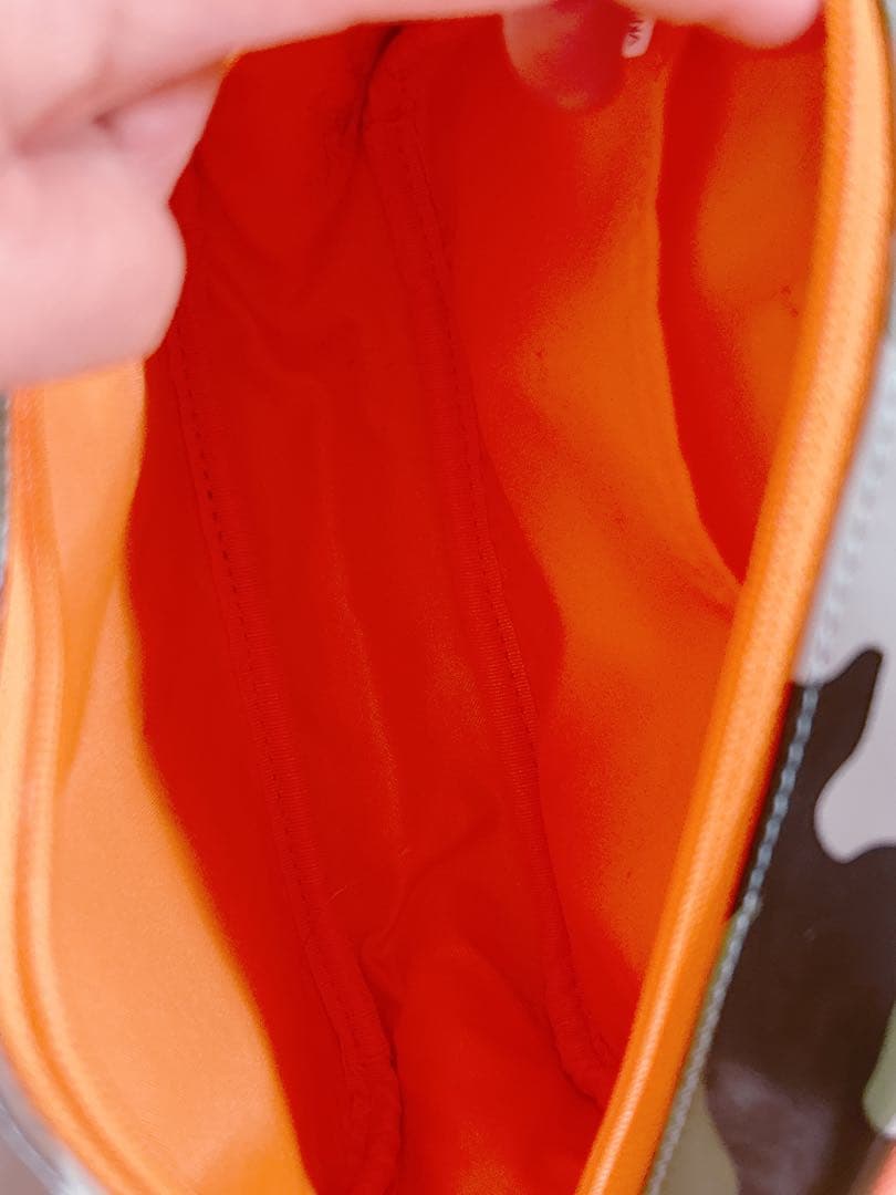 エンジェルブルー　ハンドバッグ　平成レトロ　激レア　迷彩