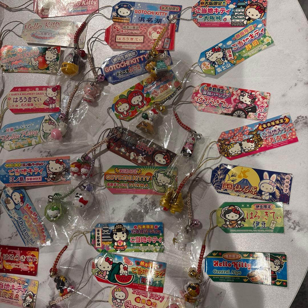 最終値下げ　ハローキティ ご当地ストラップ セット　レア