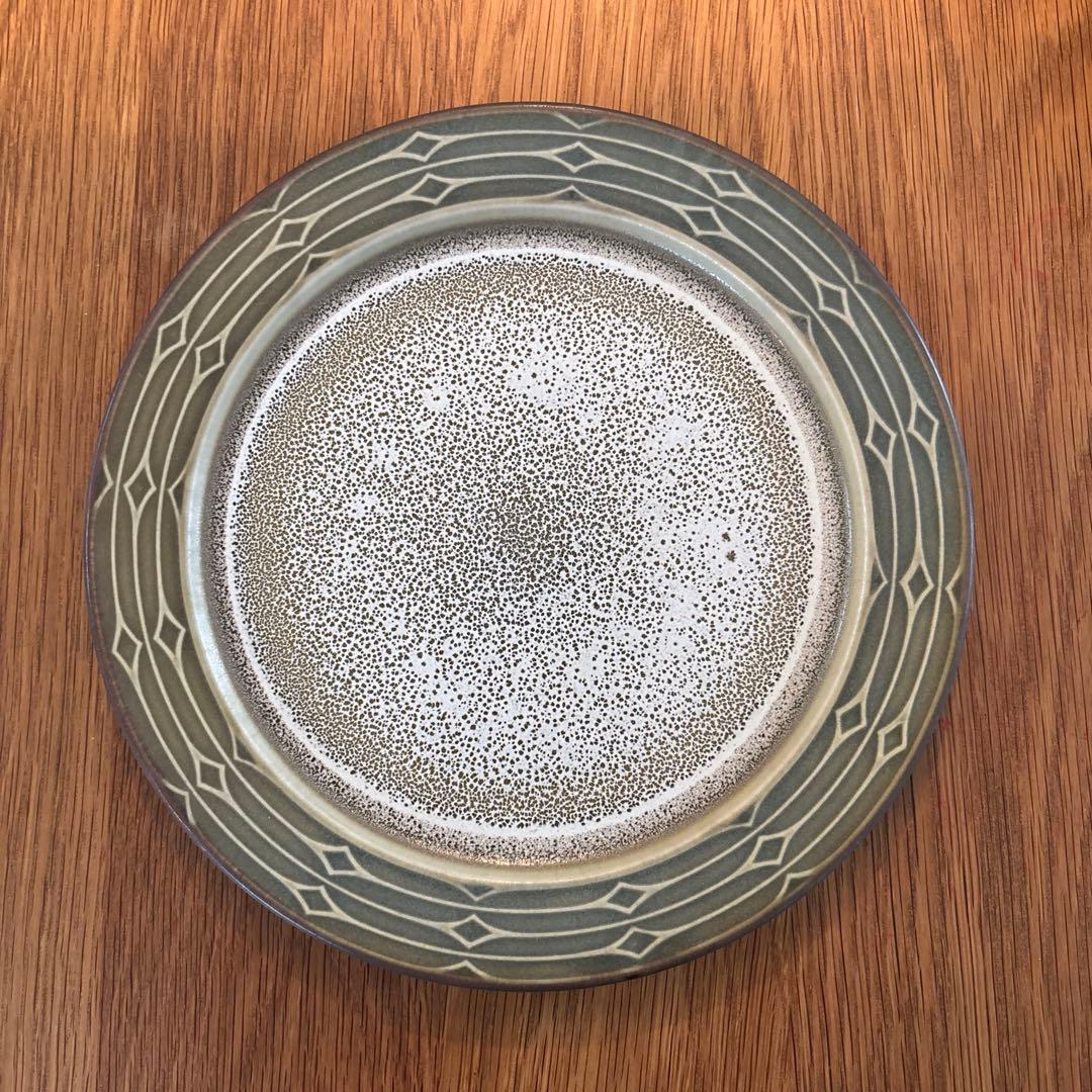 北欧ヴィンテージ　クイストゴー　ルーン　21cmプレート２枚セット 朝食 ランチ