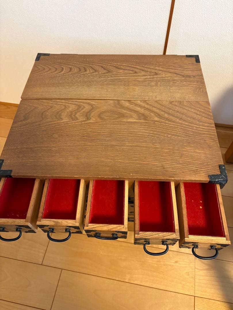 レトロ小物入れ　小和箪笥　薬箪笥