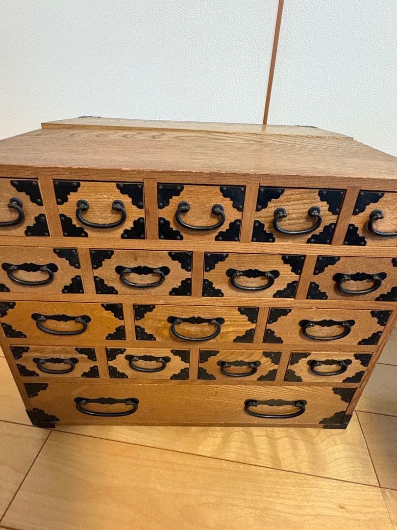 レトロ小物入れ　小和箪笥　薬箪笥