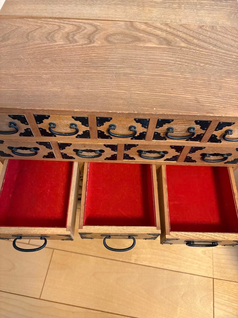 レトロ小物入れ　小和箪笥　薬箪笥