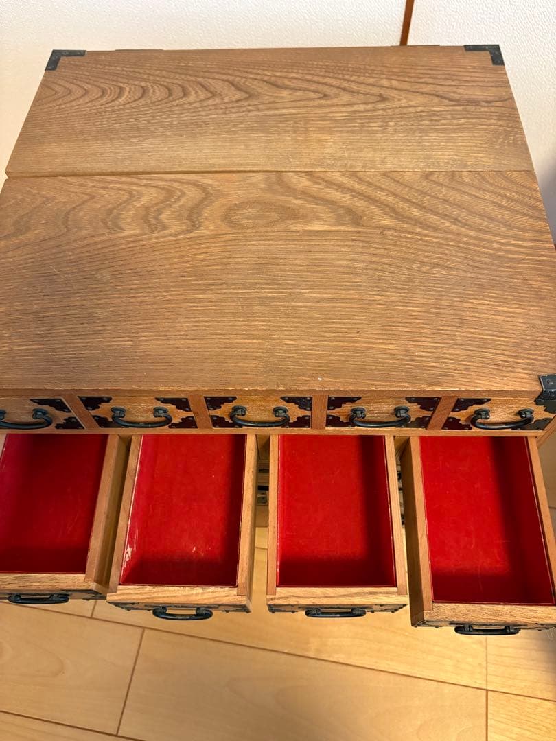 レトロ小物入れ　小和箪笥　薬箪笥