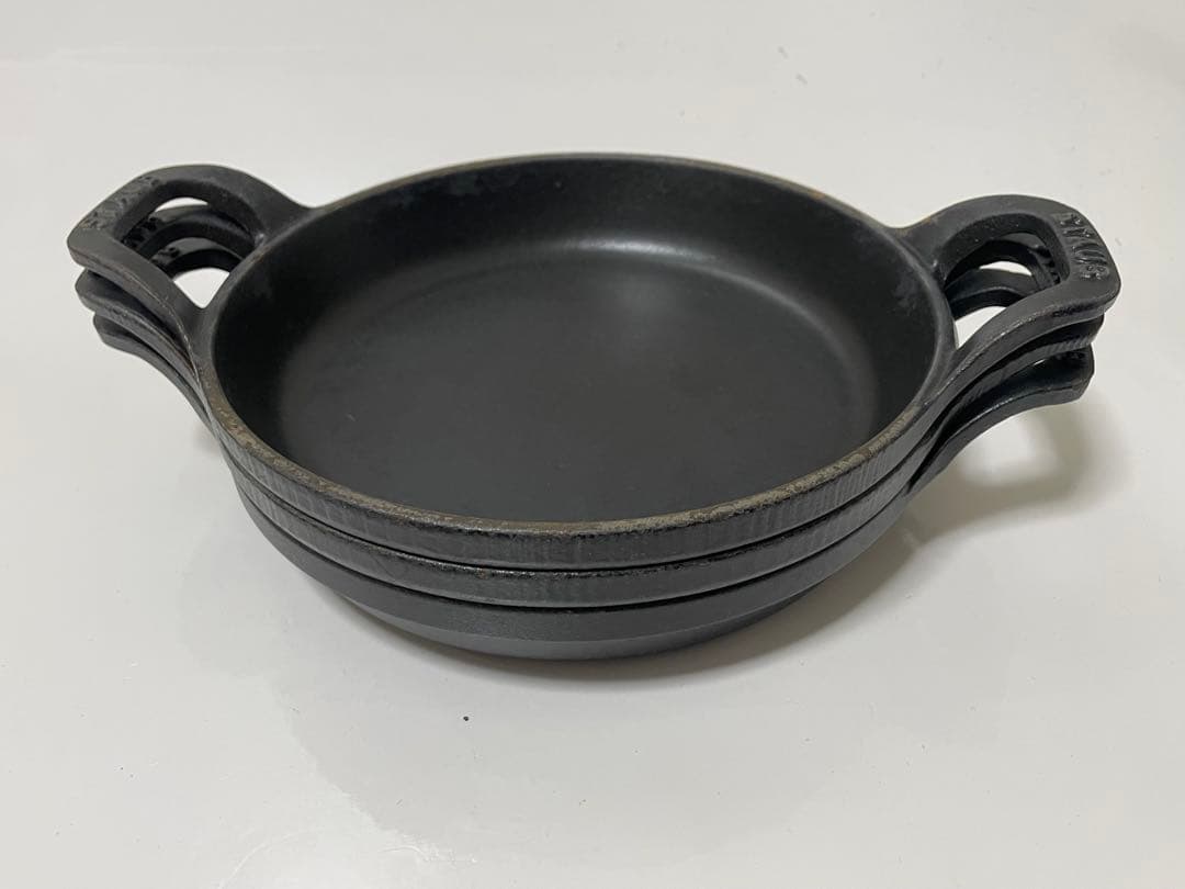 ストウブ　スタッカブルプレート20cm 3個セット