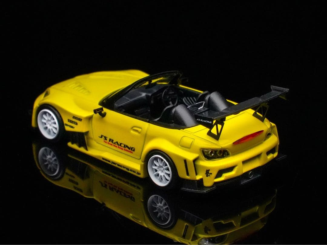 1/64 Micro Turbo ホンダ S2000 JS RACING 黄色