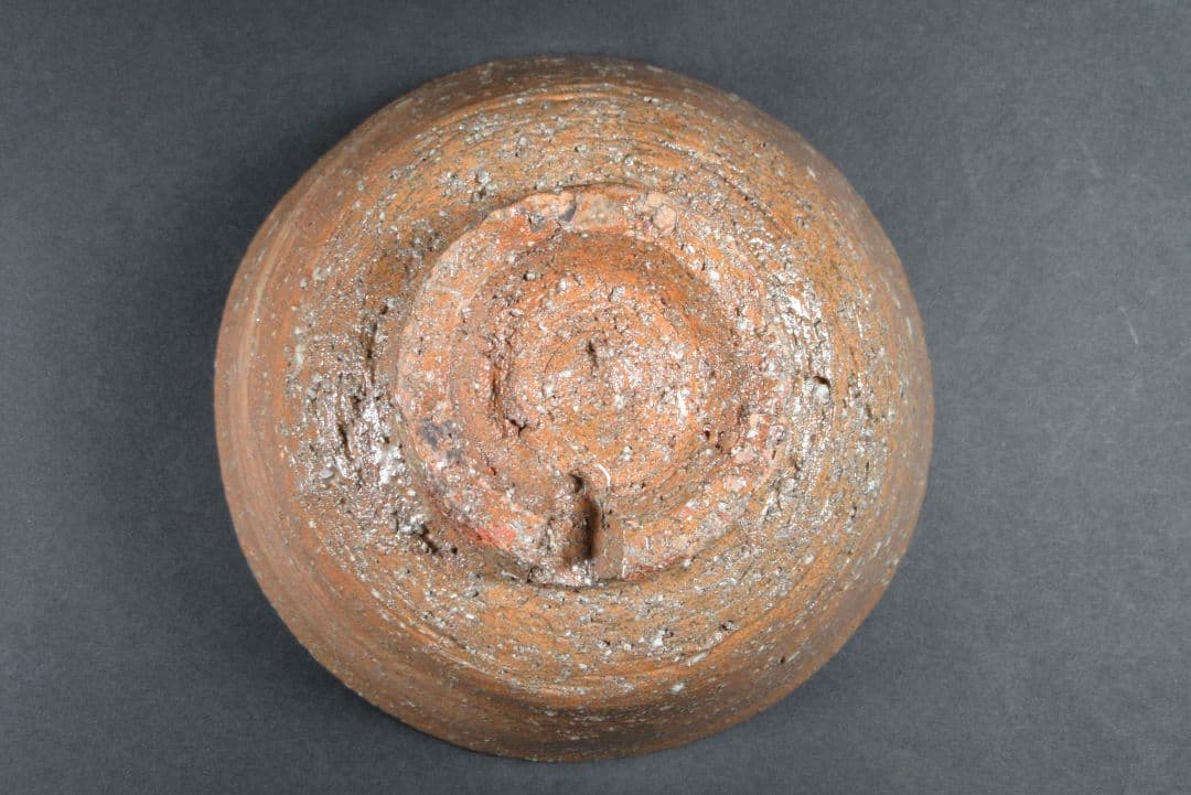 【11代長岡空権！11代長岡住右衛門！）】出雲焼茶碗（鵬雲斎書付共箱。共布。栞）