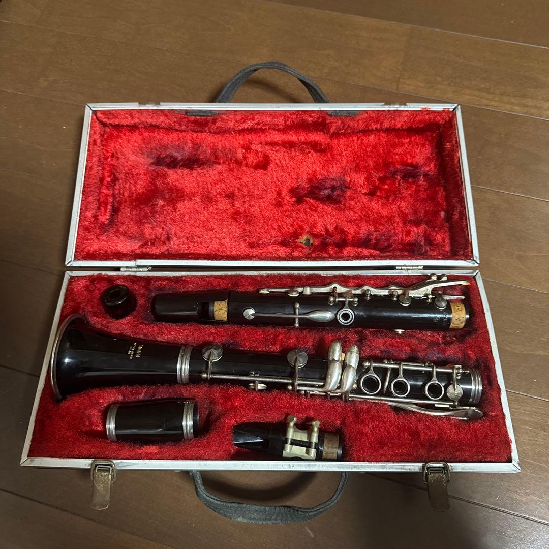 YAMAHA クラリネット　YCL-27 銀メッキ仕様　1974-1983年