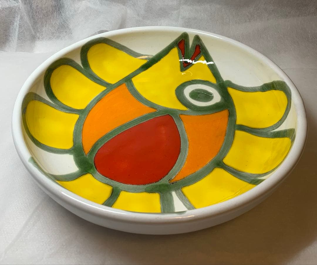 デシモーネ DESIMONE 絵皿 器 ハンドペイント　イタリア　シチリア