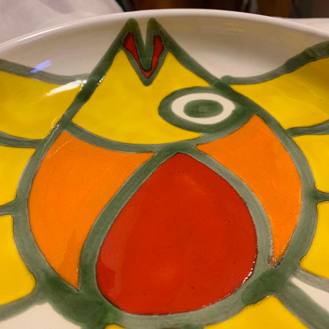 デシモーネ DESIMONE 絵皿 器 ハンドペイント　イタリア　シチリア