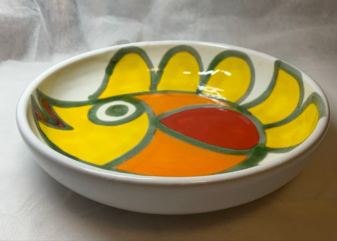 デシモーネ DESIMONE 絵皿 器 ハンドペイント　イタリア　シチリア