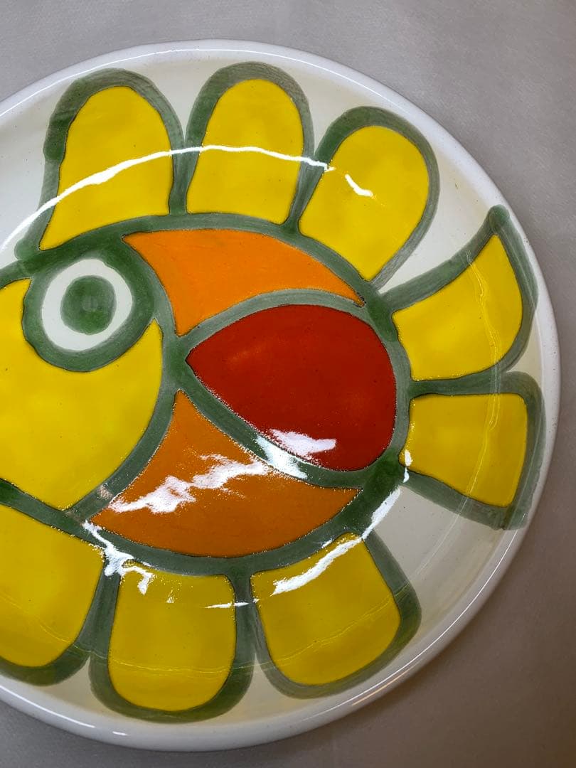 デシモーネ DESIMONE 絵皿 器 ハンドペイント　イタリア　シチリア