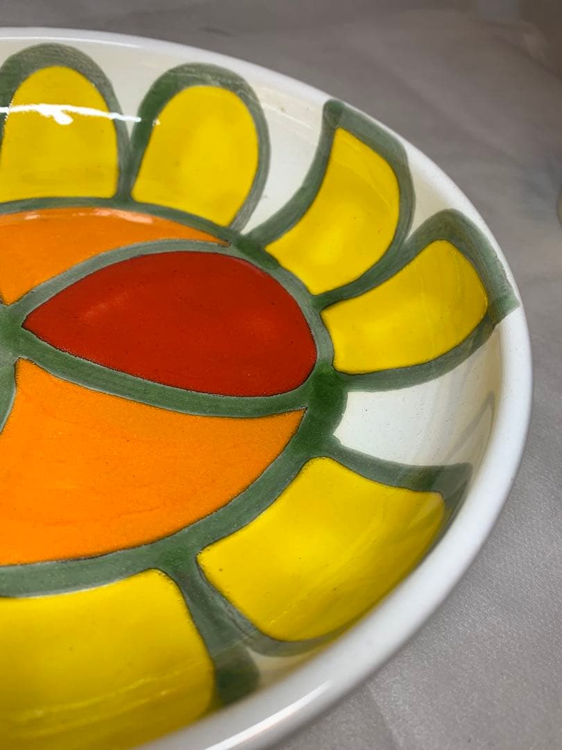 デシモーネ DESIMONE 絵皿 器 ハンドペイント　イタリア　シチリア