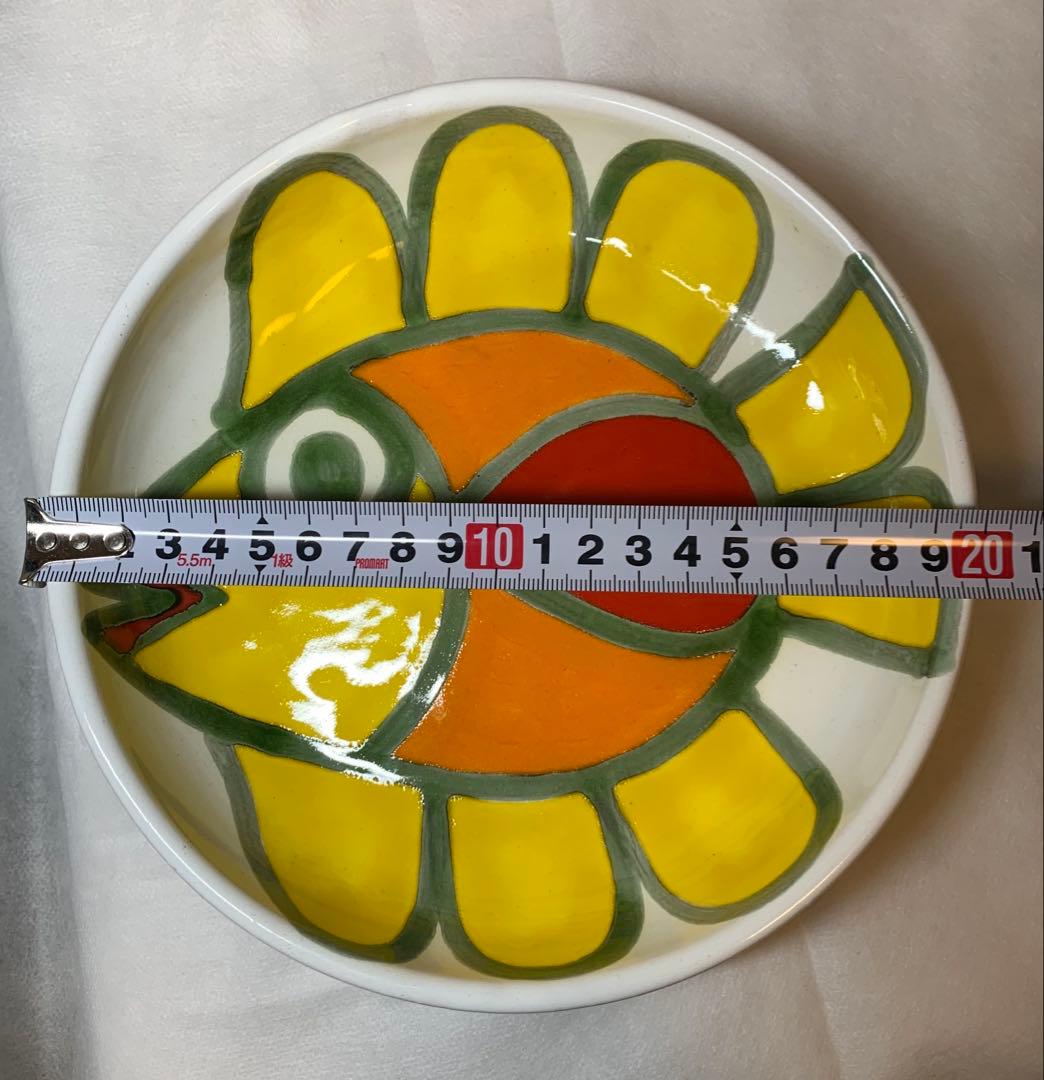 デシモーネ DESIMONE 絵皿 器 ハンドペイント　イタリア　シチリア