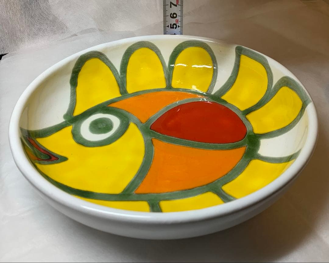 デシモーネ DESIMONE 絵皿 器 ハンドペイント　イタリア　シチリア