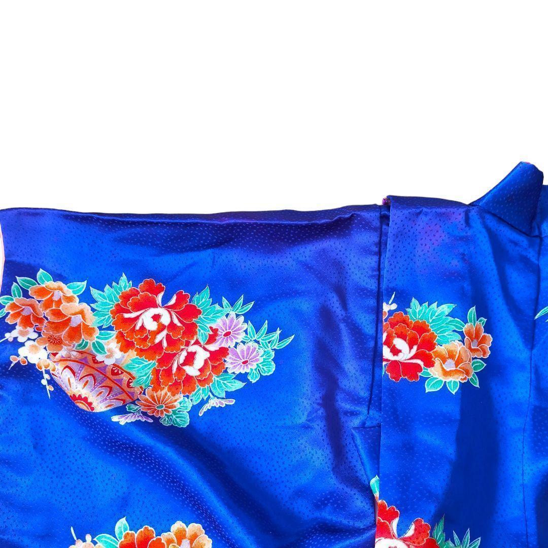 七五三 7歳 セット 012607 金駒刺繍 牡丹 鞠 鼓 菊 梅 椿