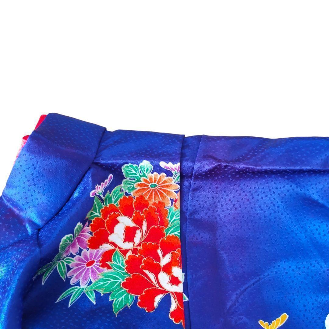 七五三 7歳 セット 012607 金駒刺繍 牡丹 鞠 鼓 菊 梅 椿