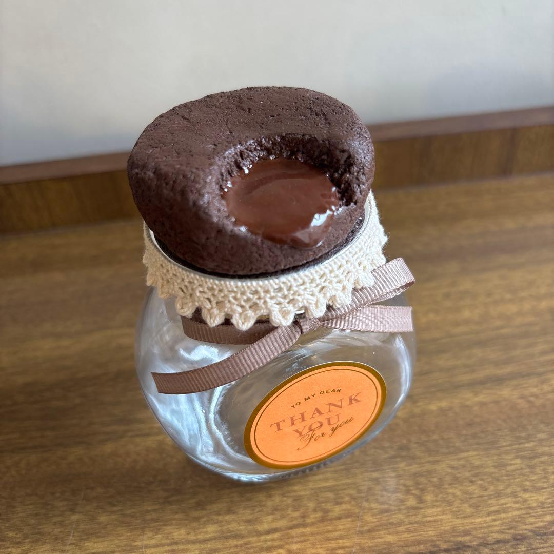 ★限定1セットフェイクスイーツ　木製小物入れケーキデコ瓶　スイーツデコ